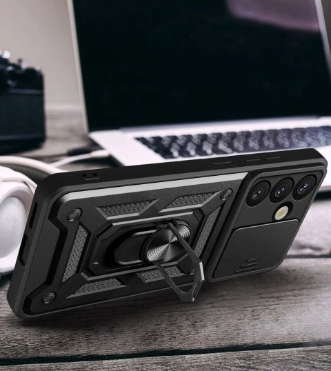 Etui Hybrid Armor Camshield na Sasung Galaxy S26 - czarne