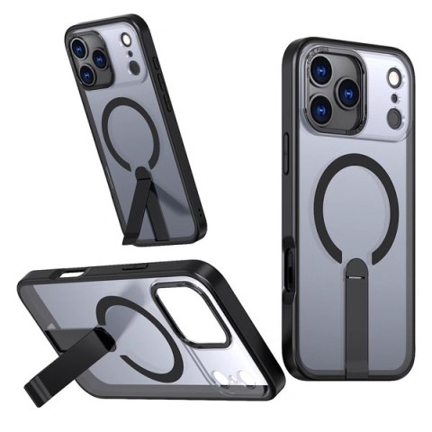 Etui Hybrid Armor X na Samsung Galaxy S26 z podstawką kompatybilne z MagSafe - czarne