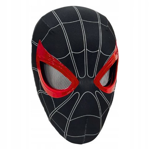 Maska SpiderMan z ruchomymi oczami Człowiek Pająk cosplay karnawał box
