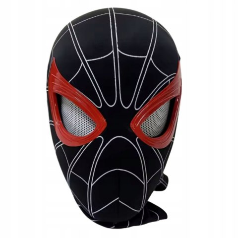 Maska SpiderMan z ruchomymi oczami Człowiek Pająk cosplay karnawał box