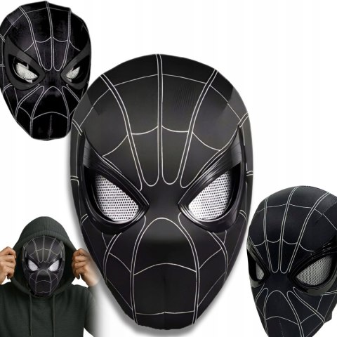 Maska Spiderman / Człowiek Pająk z Ruchomymi Oczami | Karnawał Box, Cosplay