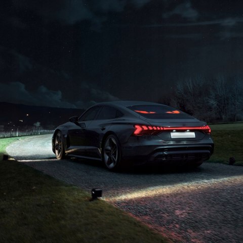 Nowoczesny Wyświetlacz Ekran LED do Samochodu Kolorowy Sterowany Aplikacją