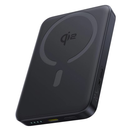 Powerbank Baseus EnerFill FM12 10000mAh 22,5W Qi2 kompatybilny z MagSafe z kablem Baseus Simple USB-C 20V/3A 30cm - czarny