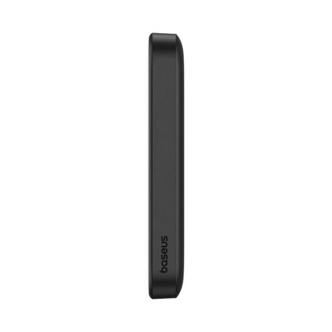 Powerbank Baseus Magnetic Mini Air 6000mAh 20W z ładowaniem indukcyjnym z kablem Baseus Simple USB-C (20V/3A) 30cm - czarny