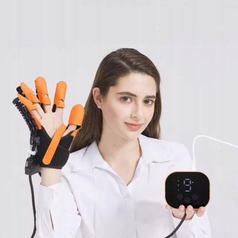 Robotyczna rękawica prawa M do rehabilitacji dłoni po udarze i hemiplegii