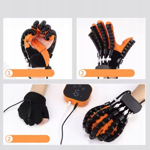 Robotyczna rękawica prawa M do rehabilitacji dłoni po udarze i hemiplegii