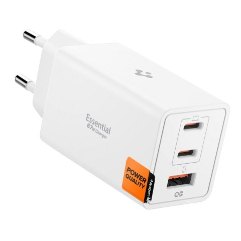 SPIGEN ESSENTIAL EE673EU 3-PORT NETWORK CHARGER 67W WHITE
