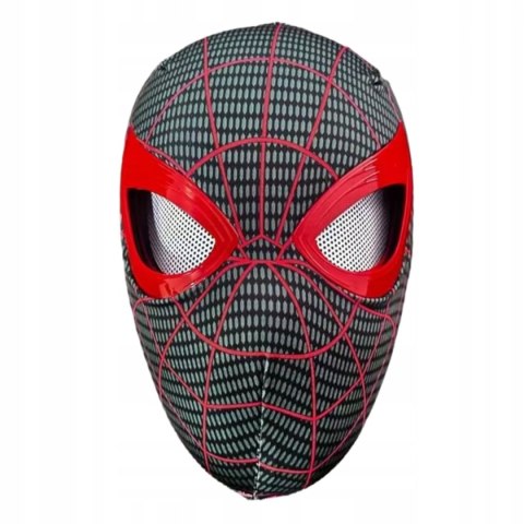 Spiderman Maska Ruchome Oczy Interaktywna Cosplay Karnawał Człowiek Pająk