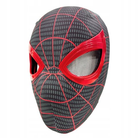 Spiderman Maska Ruchome Oczy Interaktywna Cosplay Karnawał Człowiek Pająk
