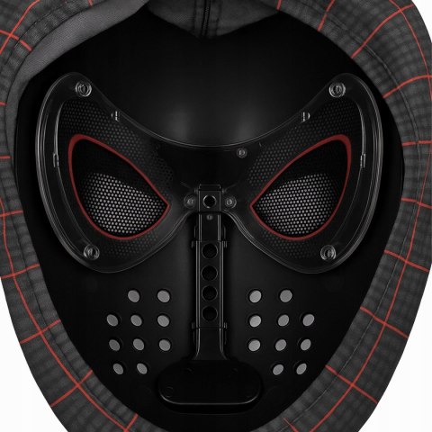 Spiderman Maska Ruchome Oczy Interaktywna Cosplay Karnawał Człowiek Pająk