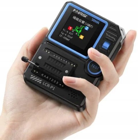 Wielofunkcyjny tester LCR kondensatorów i tranzystorów USB-C Braders