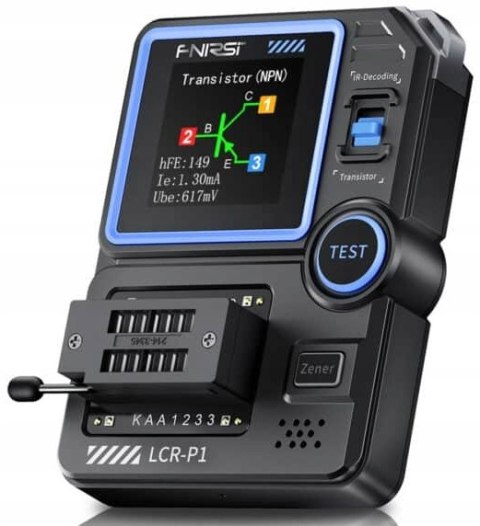 Wielofunkcyjny tester LCR kondensatorów i tranzystorów USB-C Braders