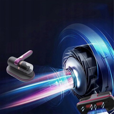 Odkurzacz ręczny do materacy i poduszek 10000Pa usuwanie roztoczy