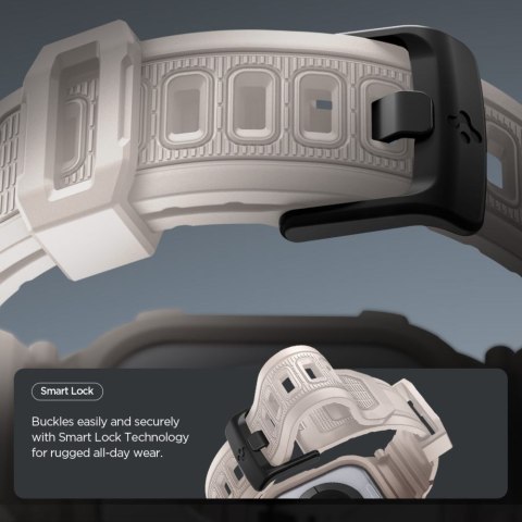 SPIGEN RUGGED ARMOR "PRO" V2 APPLE WATCH 10 / 11 (46 MM) DUNE BEIGE