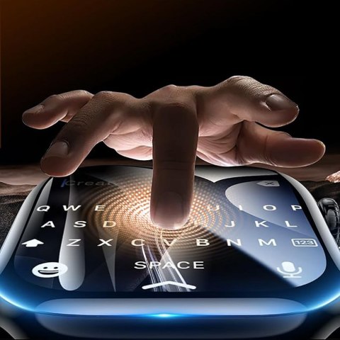 SZKŁO HYBRYDOWE TECH-PROTECT EASY SET FLEX+ 3-PACK APPLE WATCH 4 / 5 / 6 / SE 1 / 2 / 3 (44MM) BLACK