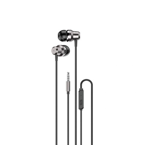 Słuchawki dokanałowe Dudao X10PRO przewodowe 3,5mm mini jack - czarne