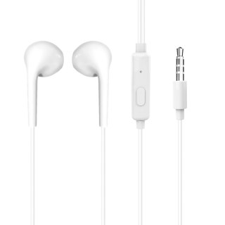 Słuchawki douszne Dudao X10S przewodowe 3,5mm mini jack 1,15m - białe