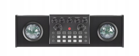 Zestaw Karaoke Braders Bluetooth głośnik + 2 mikrofony LED impreza party