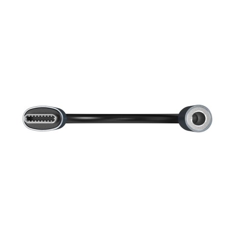 Adapter Wozinsky WACM-01 USB-C - mini jack 3,5mm - czarny