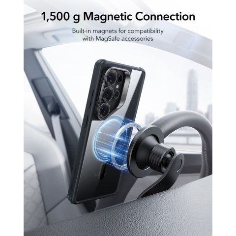 ESR CLASSIC HYBRID KICKSTAND MAGSAFE GALAXY S26 ULTRA CLEAR/BLACK