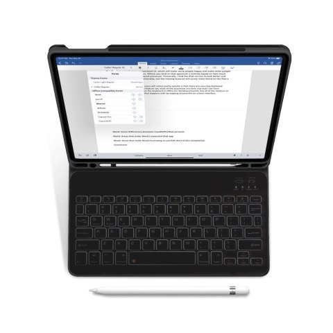 Etui Tech-Protect SC Pen + Keyboard z klawiaturą na iPad 10.9" 2022 - czarne