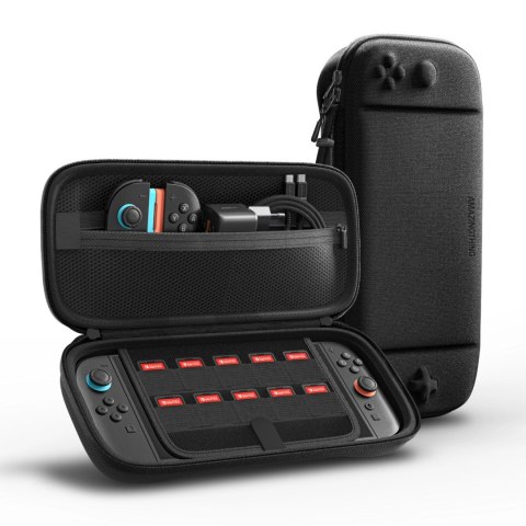 Etui ochronne AMAZINGTHING PlayShield EDC futerał na Nintendo Switch 2 - czarne