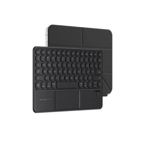 Etui z klawiaturą AMAZINGTHING Minimal Case Keylite Combo na iPad Air M3 11" - czarne
