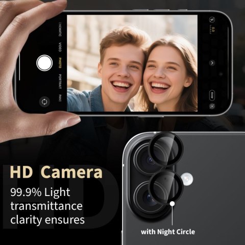 OSŁONA APARATU TECH PROTECT CAMRING FIT+ XIAOMI REDMI NOTE 15 PRO 5G / 15 PRO+ PLUS 5G BLACK