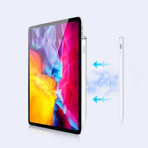 Rysik aktywny Joyroom JR-X9S stylus z 2 wymiennymi końcówkami - biały