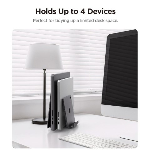 SPIGEN LD208S4 VERTICAL LAPTOP STAND SPACE GREY