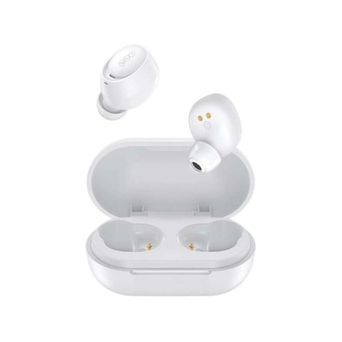 Słuchawki bezprzewodowe QCY T27 ArcBuds Lite TWS dokanałowe Bluetooth 5.3 - białe