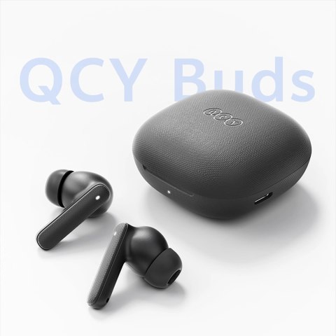 Słuchawki dokanałowe QCY Buds TWS IPX4 Bluetooth 5.4 - szare