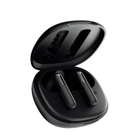 Słuchawki douszne QCY AilyBuds E10 z ENC LDAC Hi-Res Audio IPX4 Bluetooth 5.4 - czarne