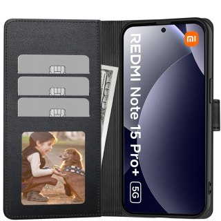 TECH-PROTECT WALLET XIAOMI REDMI NOTE 15 PRO+ PLUS 5G MATTE BLACK