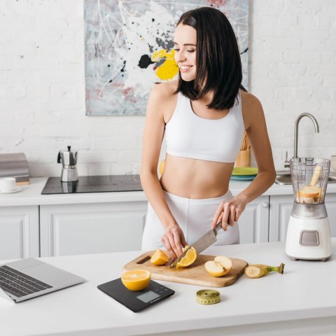 Waga kuchenna inteligentna z wyświetlaczem cyfrowym Bluetooth aplikacja
