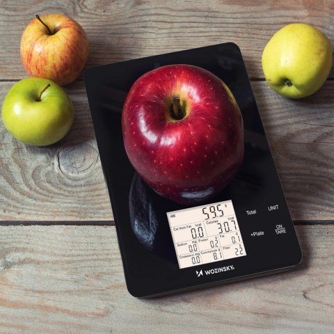 Waga kuchenna inteligentna z wyświetlaczem cyfrowym Bluetooth aplikacja
