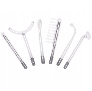 Darsonval Derma Wand 6 Elektrod Ozonoterapia Do Twarzy i Ciała