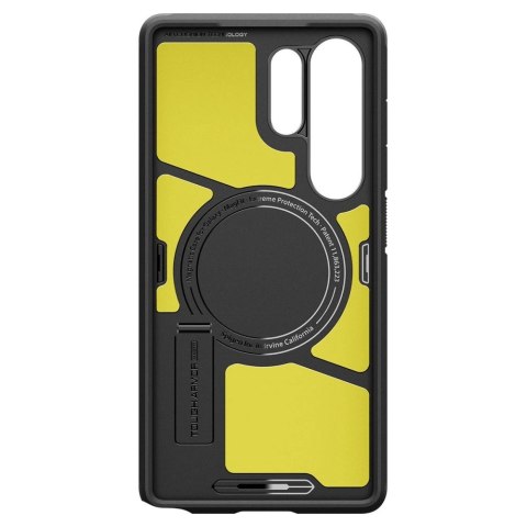 Etui Spigen Tough Armor MagSafe na Samsung Galaxy S25 Ultra - czarne