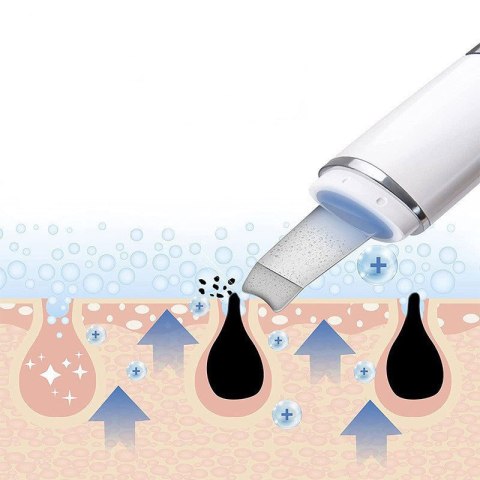 Profesjonalny peeling kawitacyjny funkcje EMS Sonoforeza Jonoforeza Braders