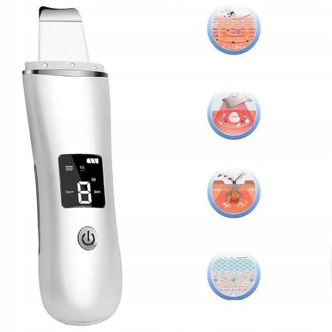 Profesjonalny peeling kawitacyjny funkcje EMS Sonoforeza Jonoforeza Braders