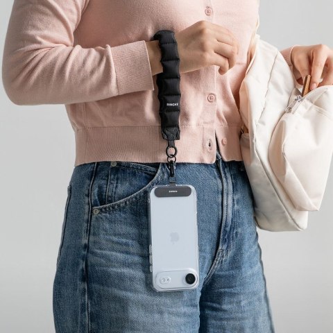 RINKGE HOLDER & PUFFER HAND STRAP CALM BLACK