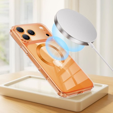 TECH-PROTECT MMP-210 MAGNETIC MAGSAFE RING 2-PACK BLACK & COSMIC ORANGE