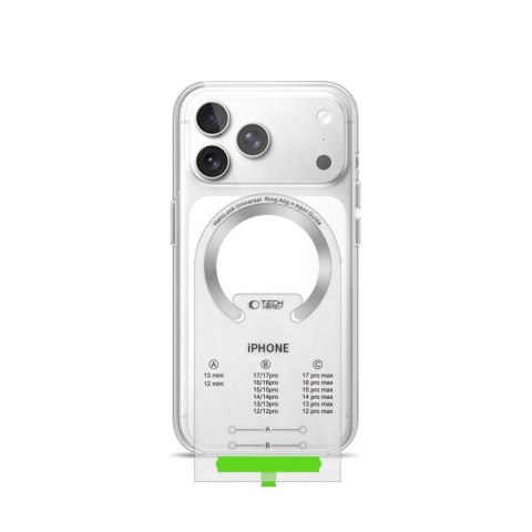 TECH-PROTECT MMP-210 MAGNETIC MAGSAFE RING 2-PACK DEEP BLUE & SILVER