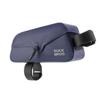 Torba rowerowa Rockbros 30120122006 na ramę wodoodporna z magnetycznym zapięciem 0,9L - niebieska