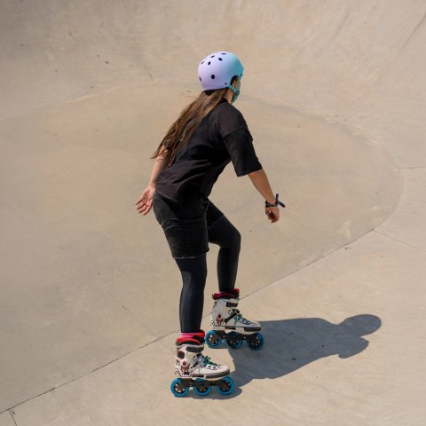 Kask rowerowy BMX/hulajnoga Wozinsky M - gradient różowy
