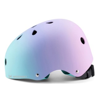 Kask rowerowy BMX/hulajnoga Wozinsky S - gradient różowy