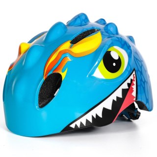 Kask rowerowy dziecięcy Wozinsky lekki S - niebieski