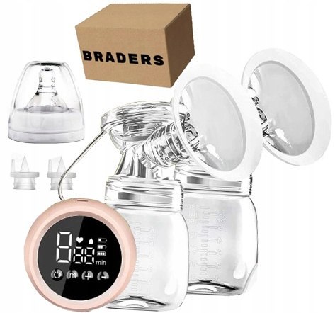 Laktator Elektryczny Bezprzewodowy z Masażem - Kompletny Zestaw Dla Mam