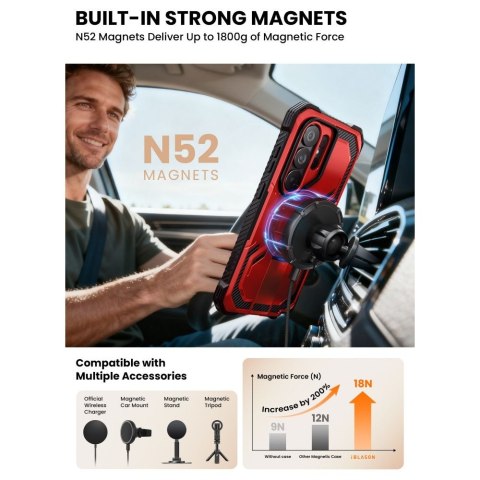 SUPCASE IBLSN ARMORBOX MAG MAGSAFE GALAXY S26 ULTRA RUDDY