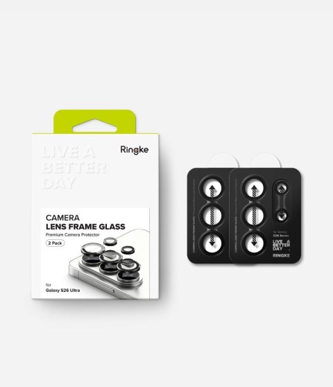 OSŁONA APARATU RINGKE CAMERA FRAME PROTECTOR 2-PACK GALAXY S26 ULTRA BLACK